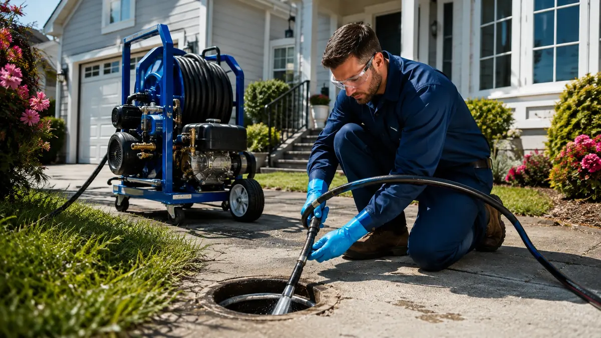 Residential Hydro Jet Drain Cleaning in Lake Arrowhead